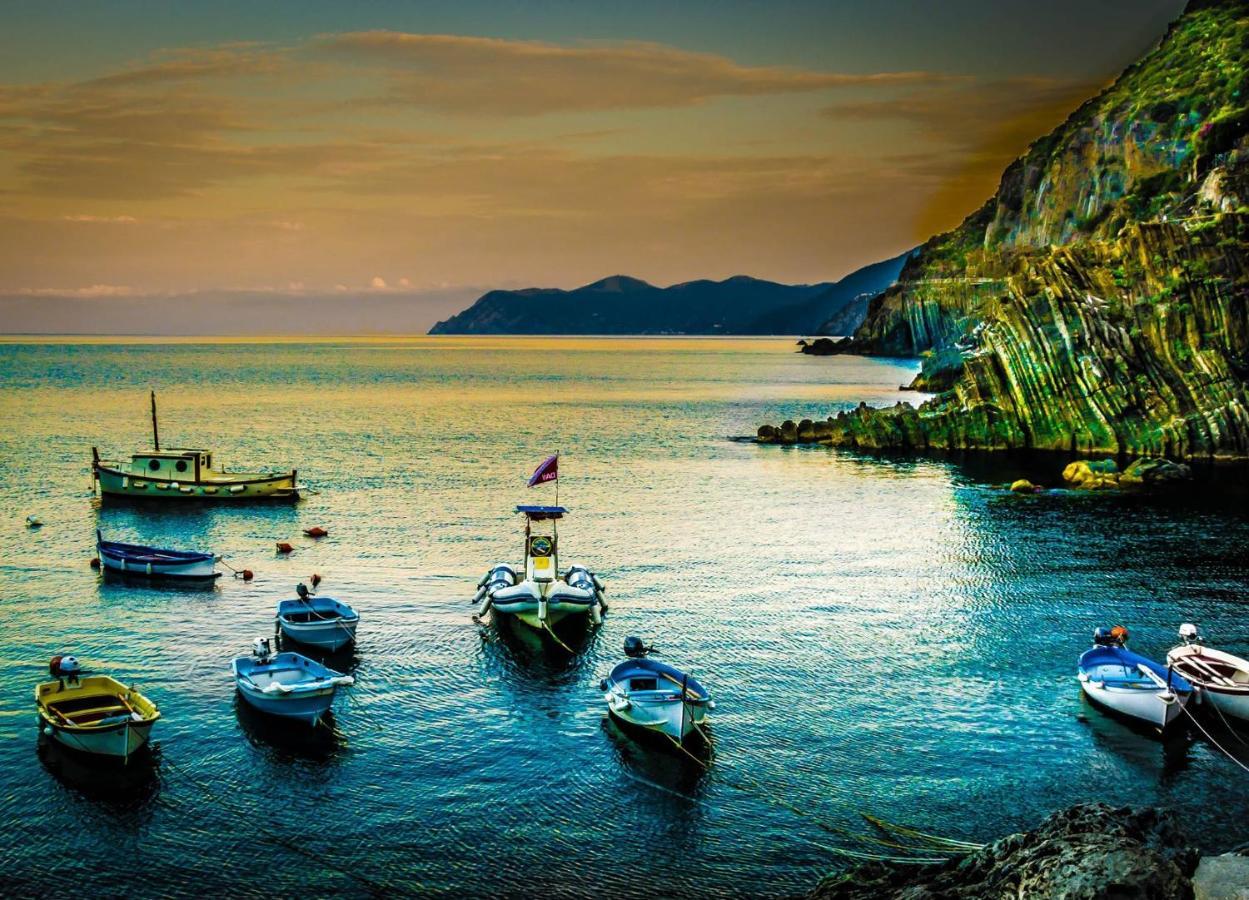 Una Finestra Sul Mare - Free Wi -Fi Riomaggiore Exterior foto